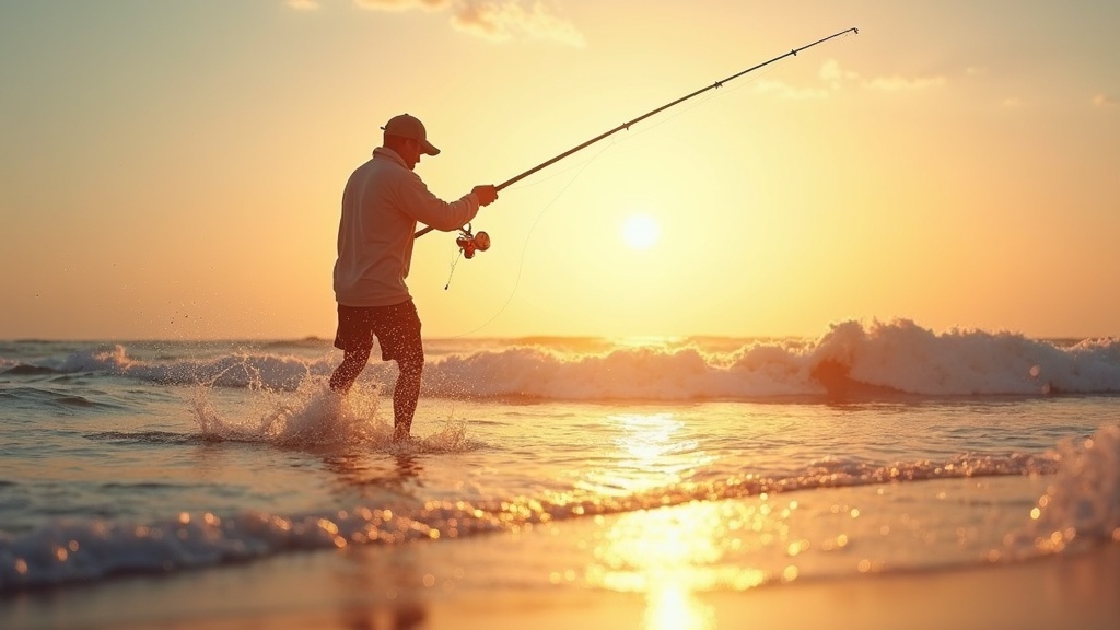 Surfcasting desde playa