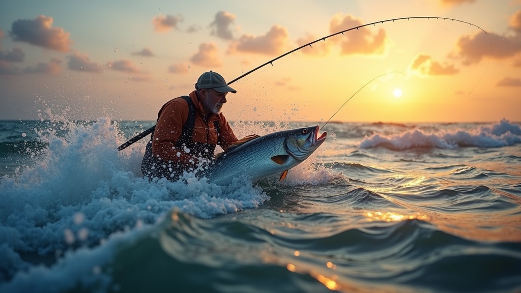 Pesca de la lubina desde costa: cuándo, dónde y con qué